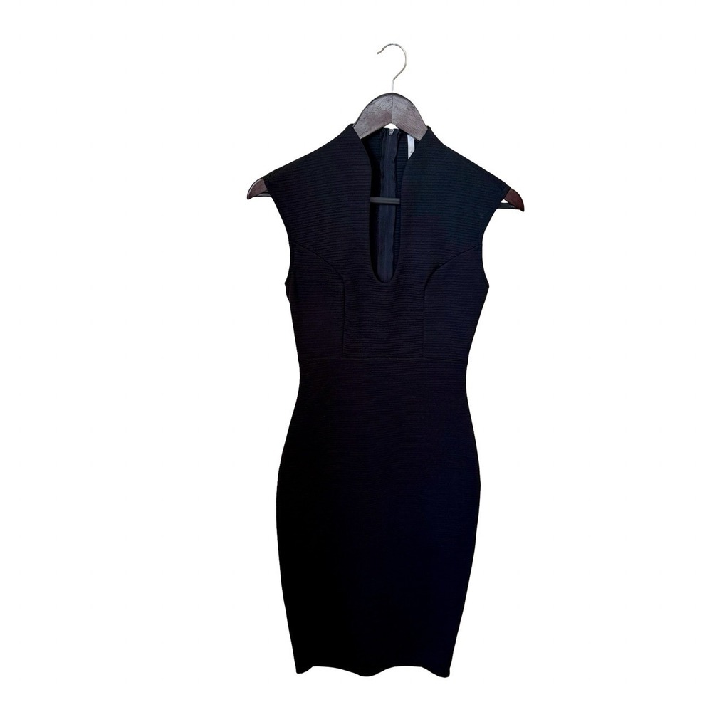Black Bodycon Little Black Dress Sleek Modern Chic Small